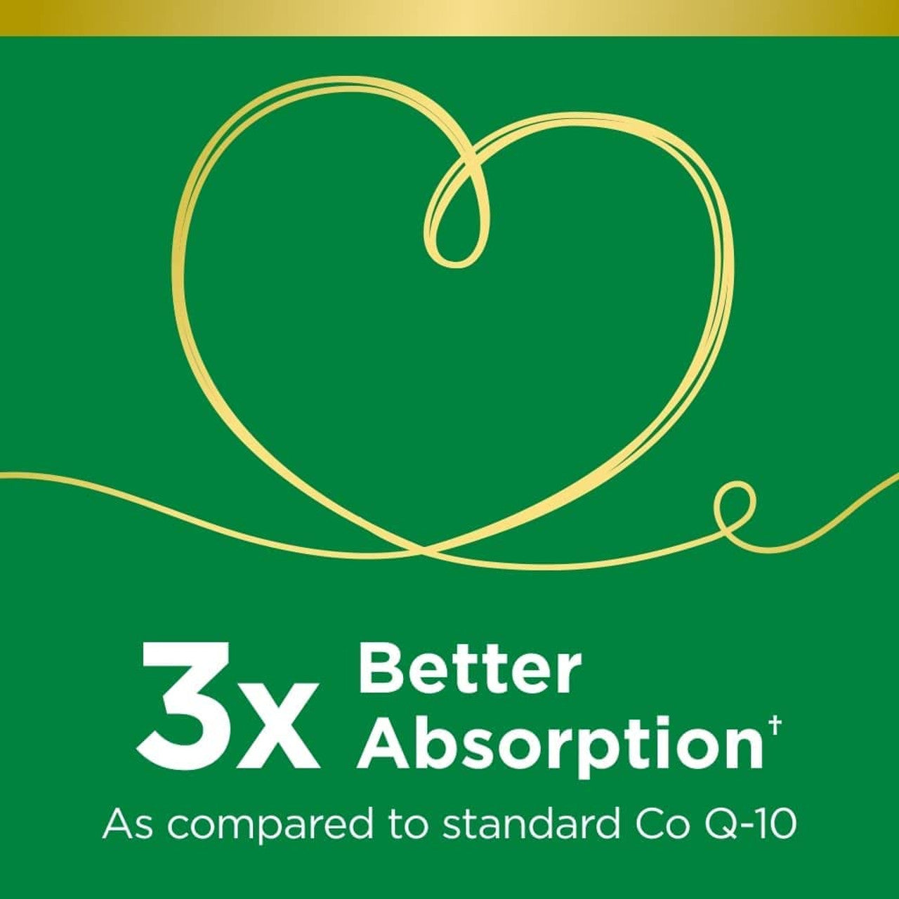 Nature’s Bounty Advanced Triple Absorb† Co Q-10, Heart Health Supplement, Softgels, 90 Ct - GOODSZON Discount Store