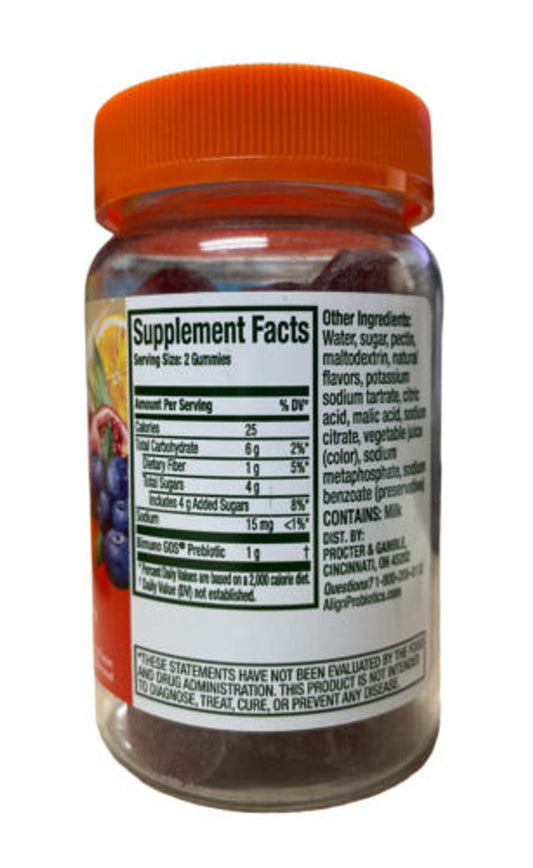 Align Fast-Acting Biotic Advanced Prebiotic 46 Gummies - GOODSZON Discount Store