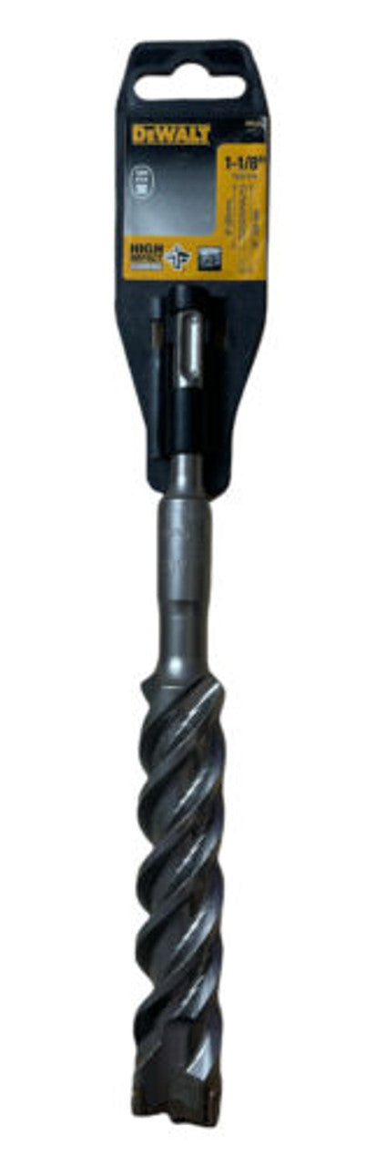 DeWalt DW5481 1-1/8" x 8" x 10" Rock Carbide® 4 Cutter SDS+ Hammer Bit - GOODSZON Discount Store