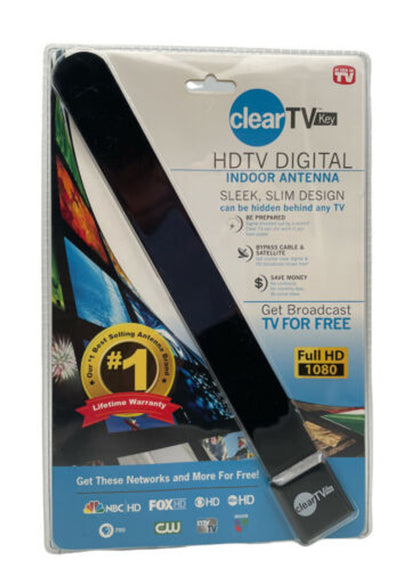 Clear TVKey HDTV Digital Indoor Antenna Pack of 2 - GOODSZON Discount Store