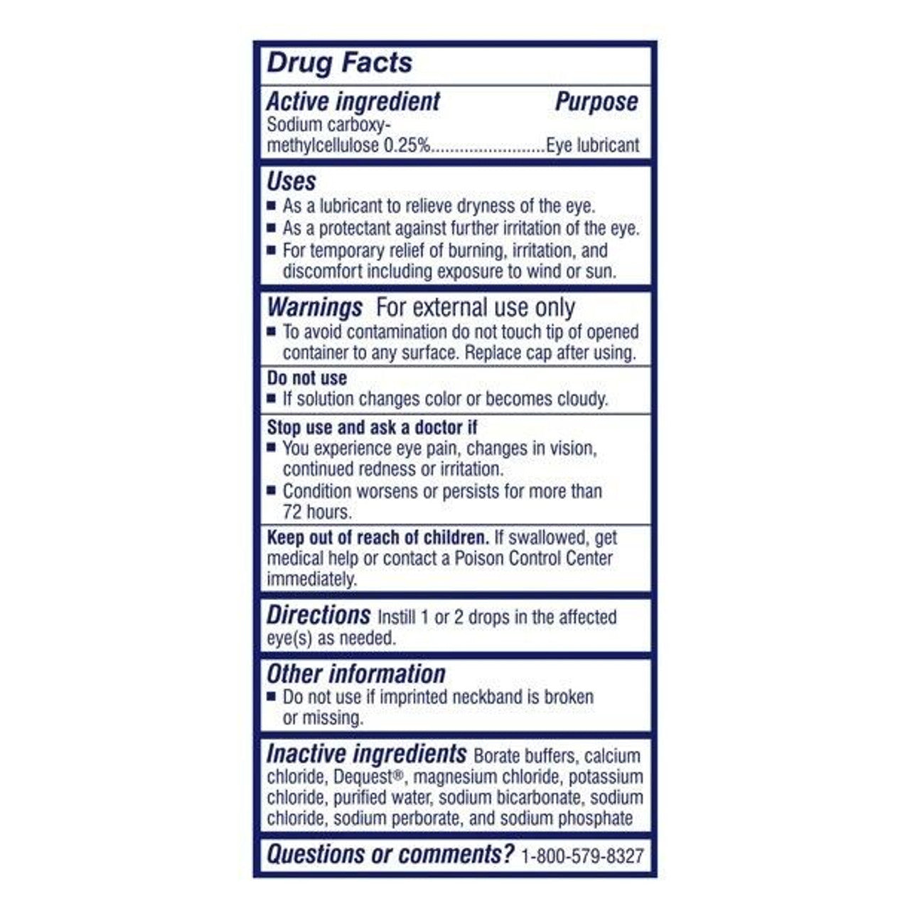 Thera Tears Dry Eye Therapy Lubricant Eye Drops 30 mL Each Pack 2 - GOODSZON Discount Store