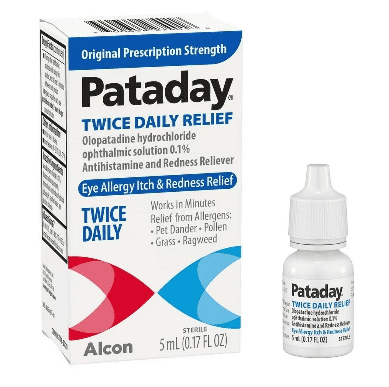 Pataday Twice Daily Eye Care Allergy Relief Eye Drops 5ml - GOODSZON Discount Store