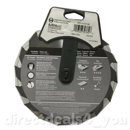 DO IT Best 346500 Framing and Ripping Saw Blade 7-1/4" 16T Pack of 5 - GOODSZON Discount Store