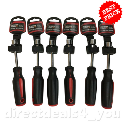 Plymouth Forge 67014P 7/16" Nut Driver Pack of 6 - GOODSZON Discount Store