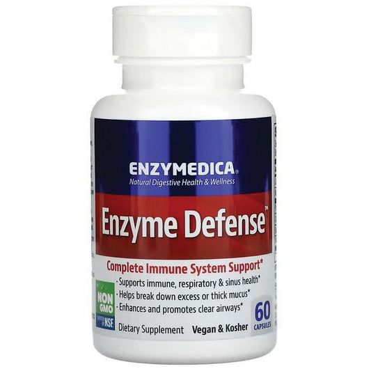 Enzymedica Kosher Enzyme Defense Immune System Support - 60 Capsules - GOODSZON Discount Store