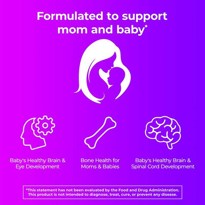 One A Day Women's Prenatal Multivitamin with Folic Acid, DHA and Iron, 60 Ct - GOODSZON Discount Store