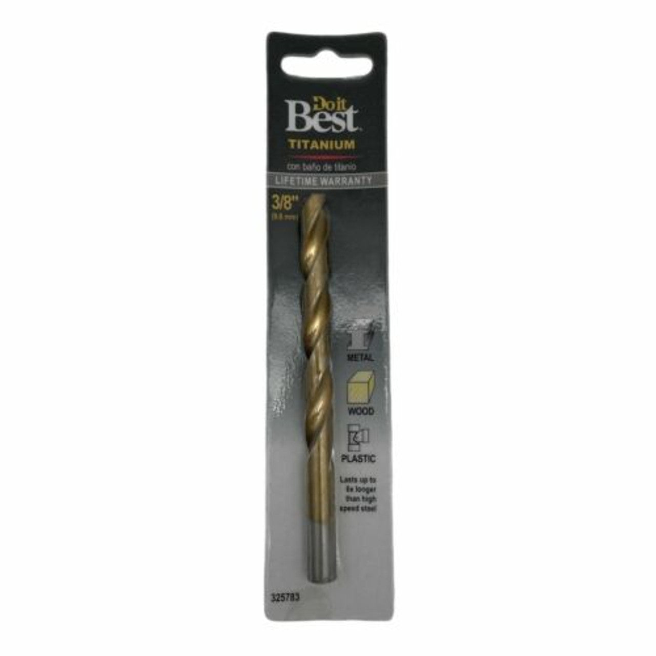 Do it Best 325783 3/8-Inch Titanium Drill Bit (Pack of 4) - GOODSZON Discount Store