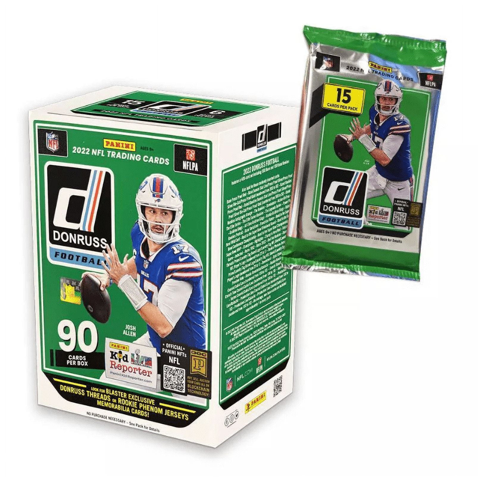 2022 Panini NFL Donruss Football Trading Card Blaster Box - GOODSZON Discount Store