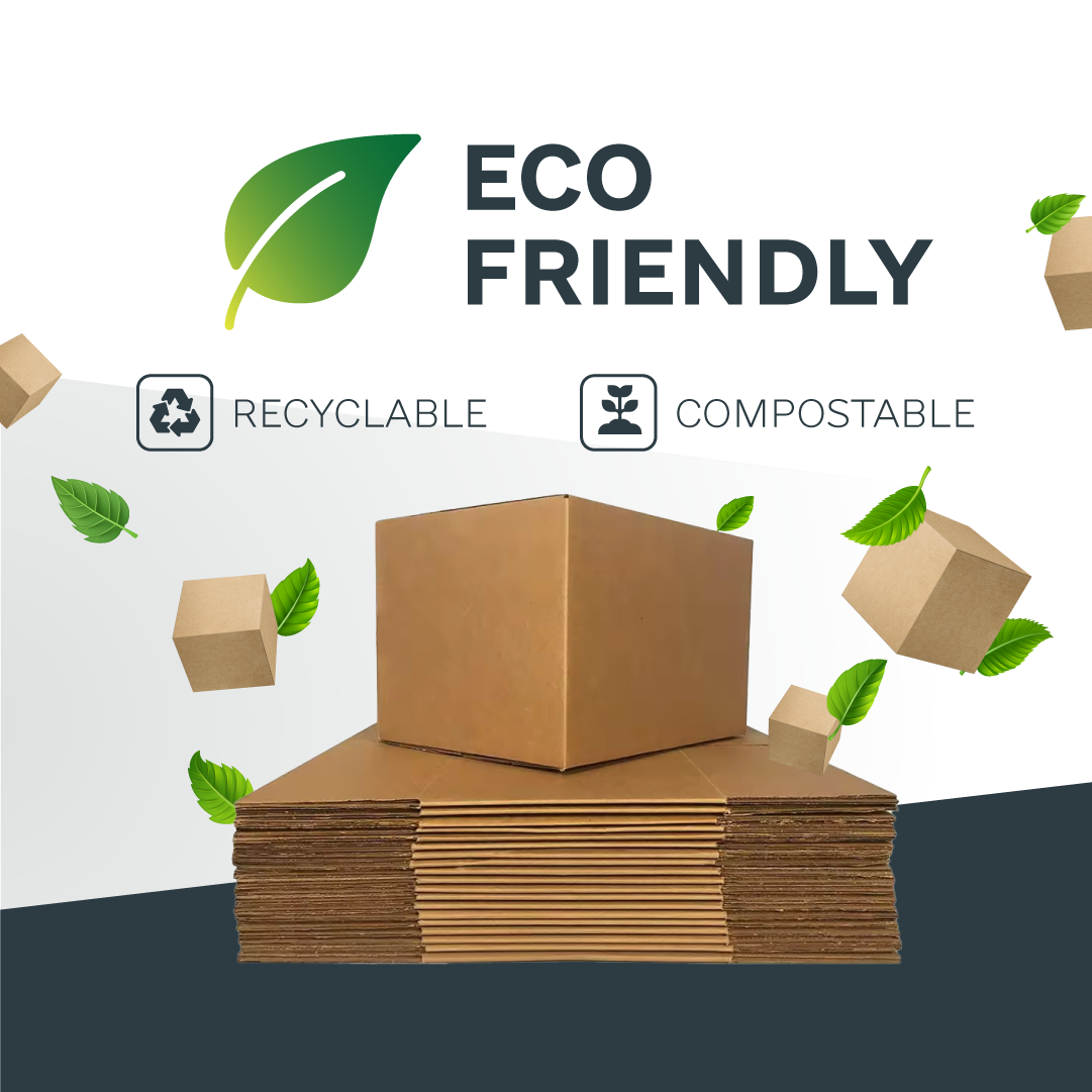 Shipping Boxes 5"L x 3"W x 2"H Set of 100PCS Mailing, Packing, Packaging - GOODSZON Discount Store