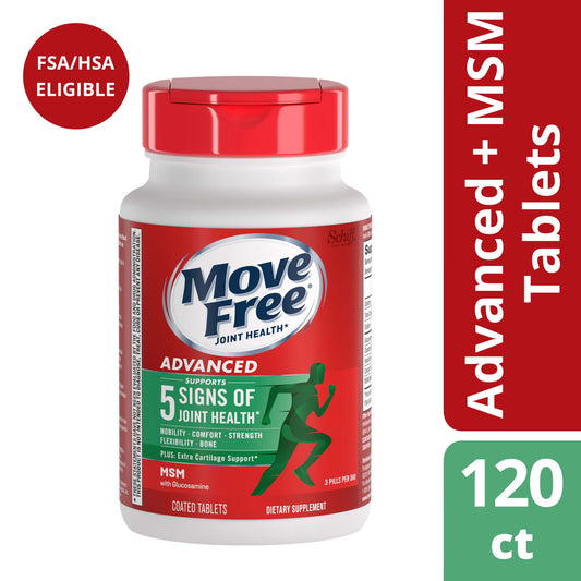 Move Free Advanced Plus MSM, 120 tablets - GOODSZON Discount Store