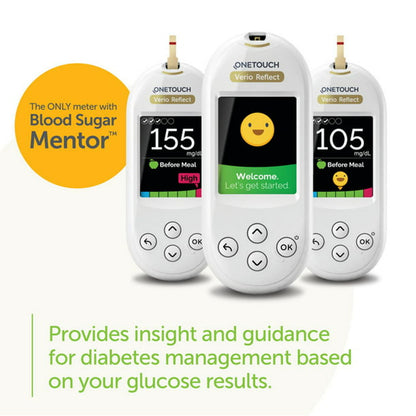 OneTouch Verio Blood Glucose Test Strips, 25 Count - GOODSZON Discount Store