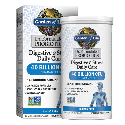 Garden of Life Dr. Formulated Digestive & Stress Probiotics | 30ct - GOODSZON Discount Store