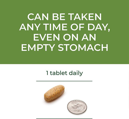 MegaFood Women's 40+ Multivitamin - Multivitamin for Women with Iron, Vitamin C, B12, B6, Choline, and more - Non-GMO, Gluten-Free, Vegetarian & Made without Dairy and Soy - 120 Tabs (60 servings) - GOODSZON Discount Store