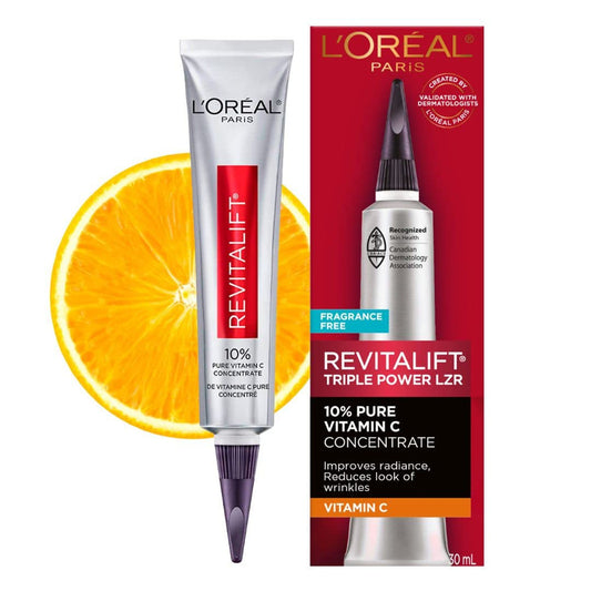 L'Oreal Paris Revitalift Derm Intensives Pure Vitamin-C Face Serum, 1 fl oz - GOODSZON Discount Store