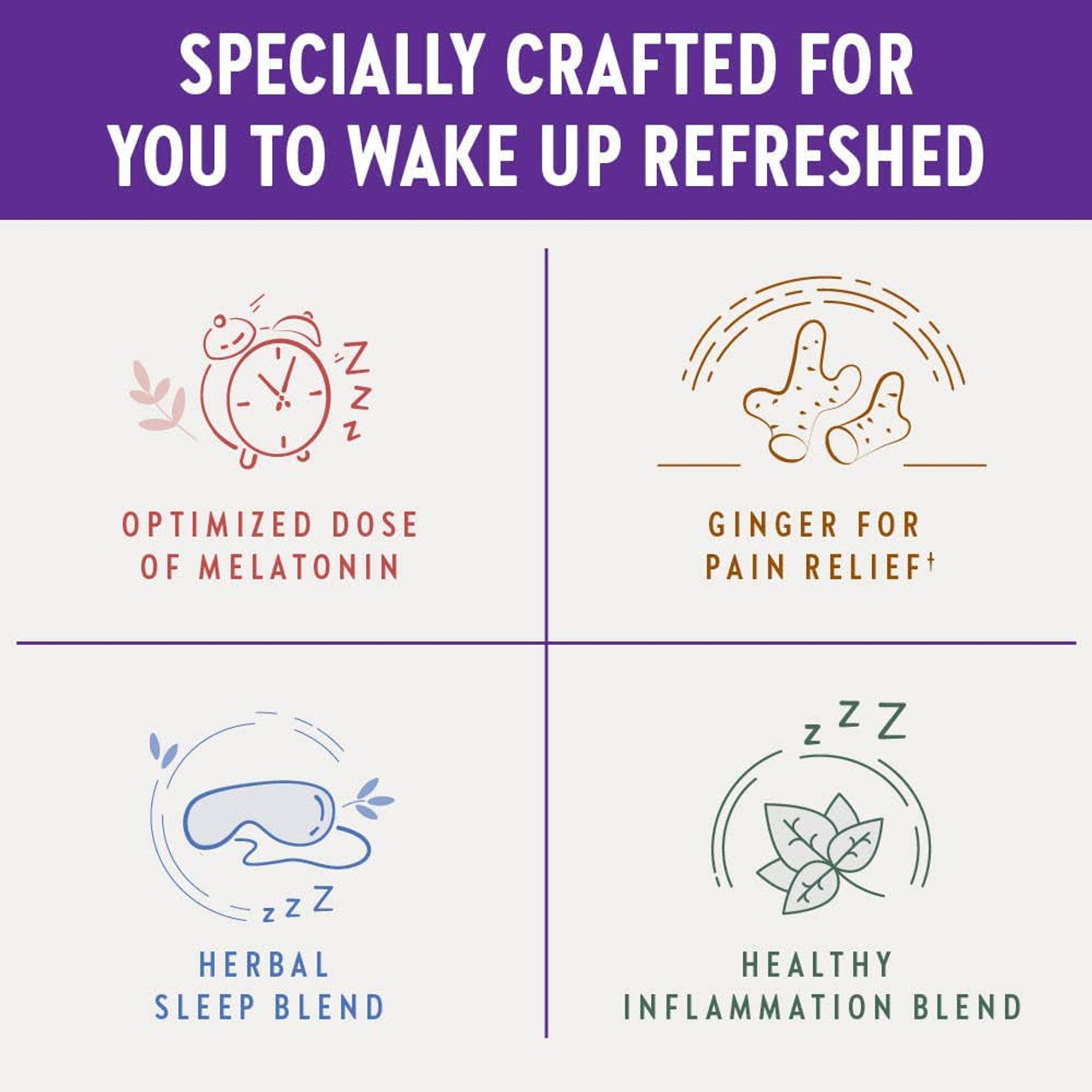 New Chapter Restful Sleep and Pain Relief Capsules with Melatonin and Ginger, 30 Ct - GOODSZON Discount Store