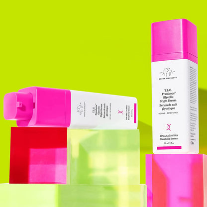 Drunk Elephant T.L.C Framboos Glycolic Night Serum 1 Ounce - GOODSZON Discount Store