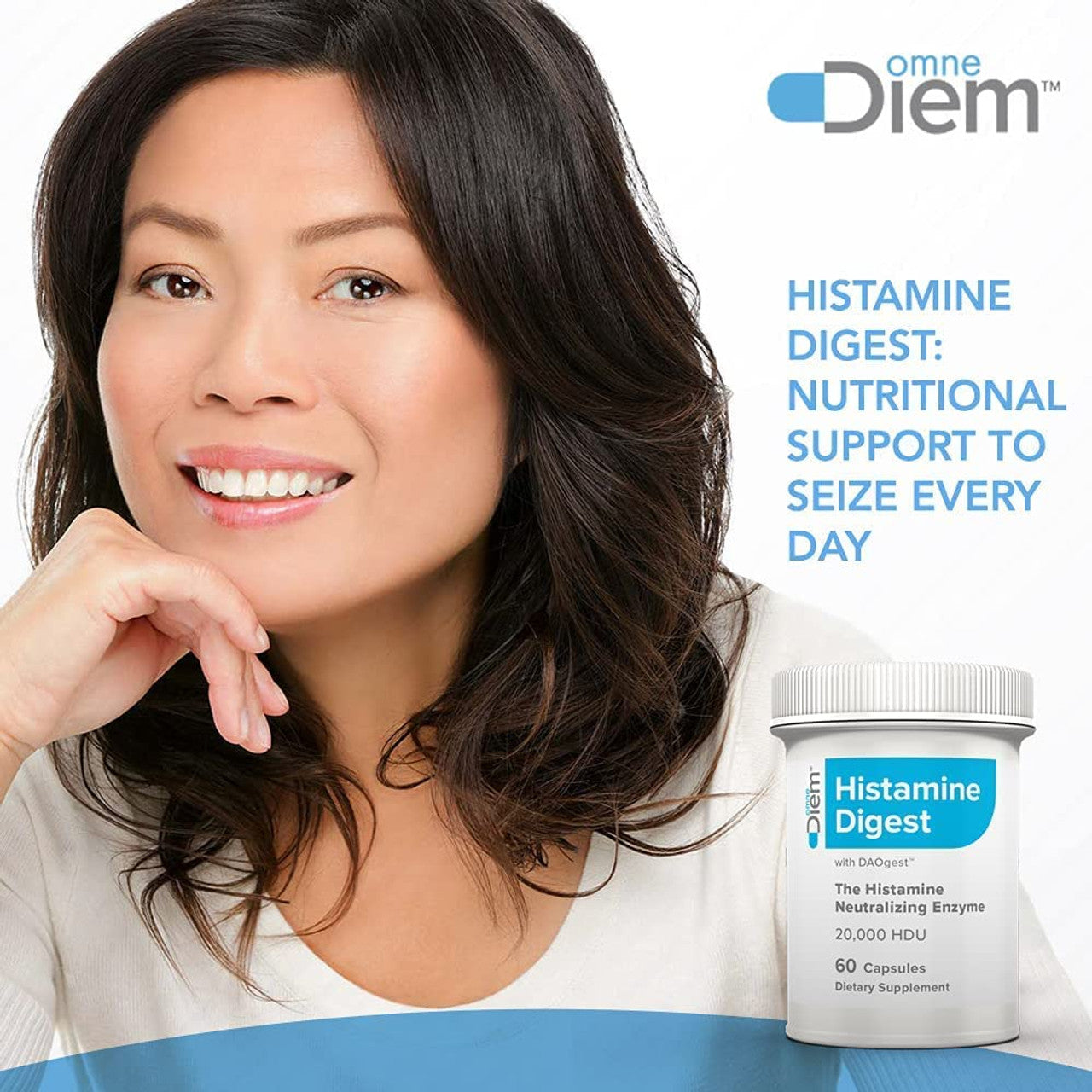 Omne Diem Histamine Digest with Daogest 60 Caps - GOODSZON Discount Store