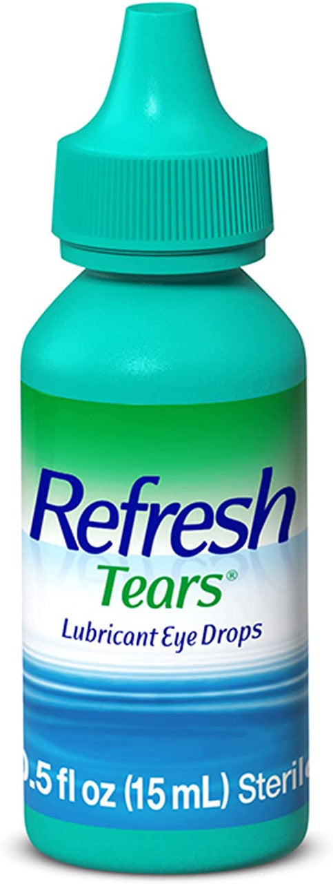 Refresh Tears Lubricant Eye Drops Preserved Tears, 1 Count, 15 mL - GOODSZON Discount Store