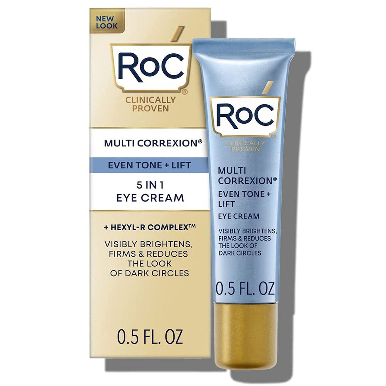 RoC Multi Correxion Even Tone + Lift Hexyl-R Complex Eye Cream 0.5 oz - GOODSZON Discount Store