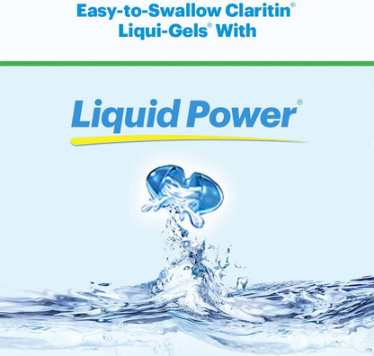Claritin 24 Hour Non-Drowsy Allergy Relief Liqui-Gels, 10 mg, 60 Ct - GOODSZON Discount Store