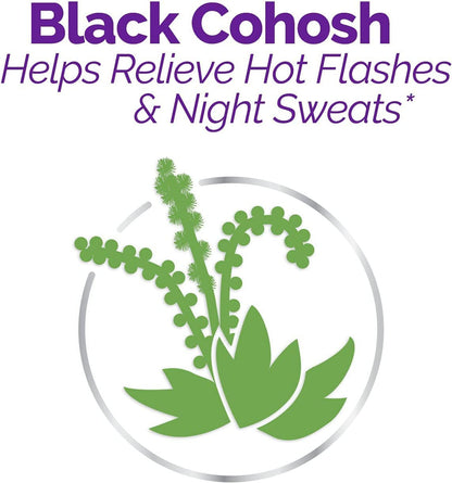 Estroven Stress Relief & Energy Boost for Menopause Relief, Clinically Proven Ingredients Provide Stress & Energy Support, 28 Count - GOODSZON Discount Store