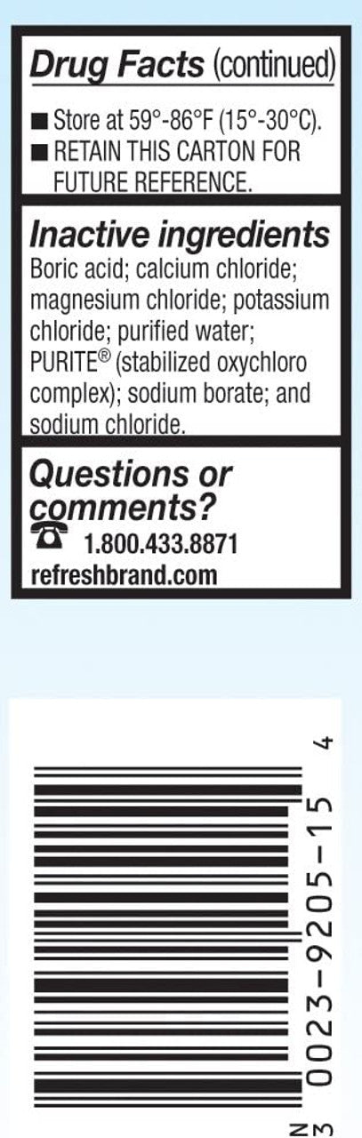 Refresh Liquigel Lubricant Eye Gel Preserved Tears, 0.5 fl oz (15 mL) - GOODSZON Discount Store