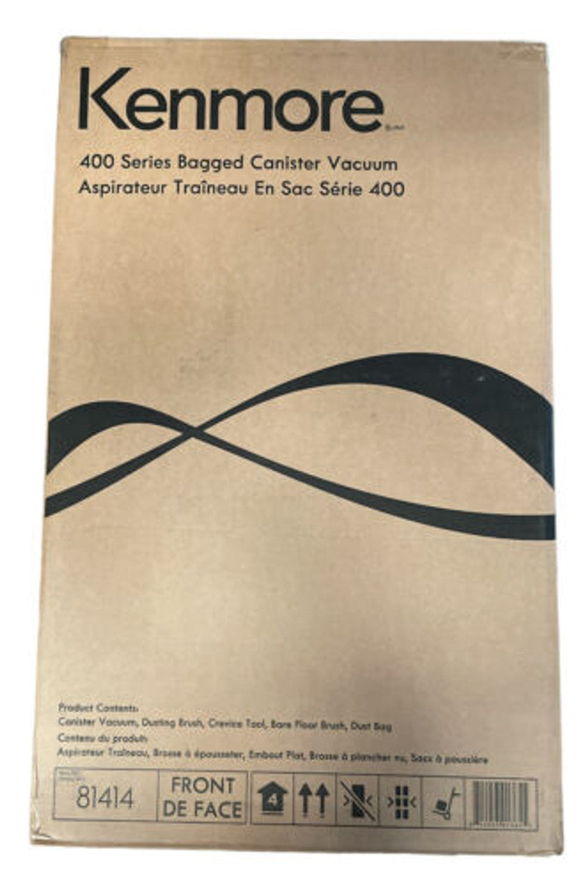 Kenmore 81414 400 Series Vacuum Cleaner- Canister - Bagged - Red - GOODSZON Discount Store