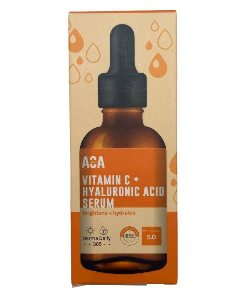 Aca Vitamin C+ Hyaluronic Acid Serum, 1 oz - GOODSZON Discount Store