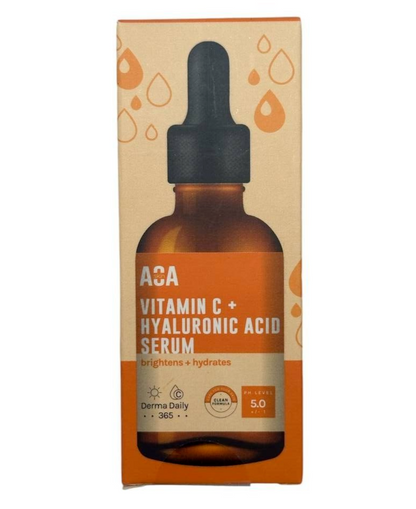 Aca Vitamin C+ Hyaluronic Acid Serum, 1 oz - GOODSZON Discount Store