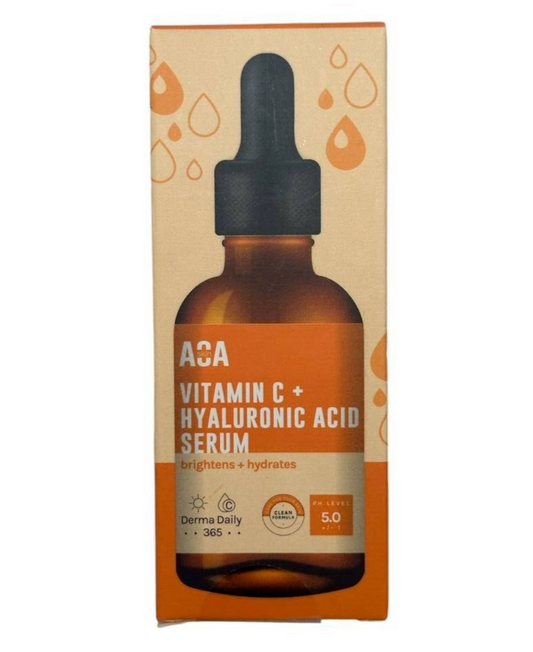 Aca Vitamin C+ Hyaluronic Acid Serum, 1 oz - GOODSZON Discount Store