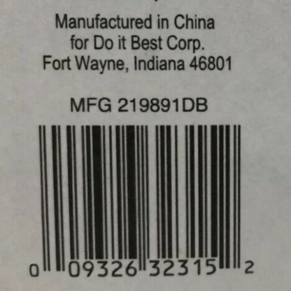 Do It Best Titanium 19/64" Drill Bit 339385 Pack of 6 - GOODSZON Discount Store