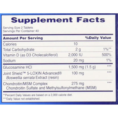 Osteo Bi-Flex With Vitamin D and Glucosamine Chondroitin Tablets, 80 Count - GOODSZON Discount Store