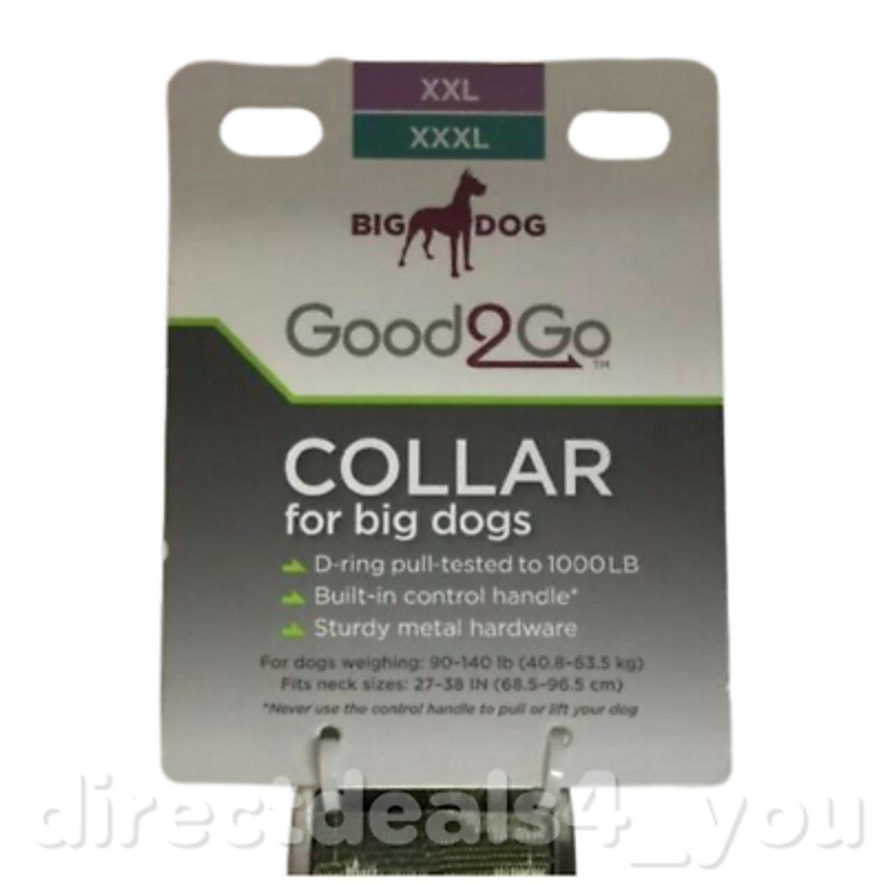 Good2Go Handle Camouflage Collar for Big Dogs Adjustable With Buckle XXL/ XXXL - GOODSZON Discount Store