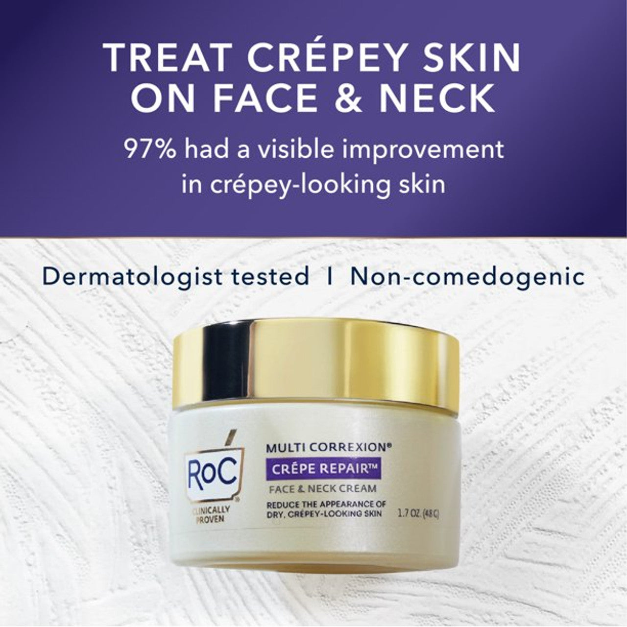 RoC Multi Correxion Anti-Aging Moisturizer, Firming Cream for Dry & Crepey Skin, 1.7 oz - GOODSZON Discount Store