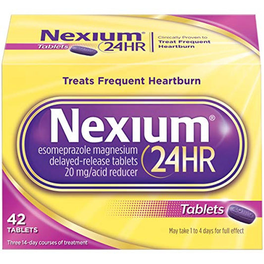Nexium 24HR ClearMinis Delayed Release Heartburn Relief 14 Caps Pack 2 - GOODSZON Discount Store