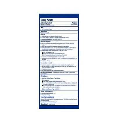 Differin Max Strength Acne Face Wash with 10% Benzoyl Peroxide, 5 oz - GOODSZON Discount Store