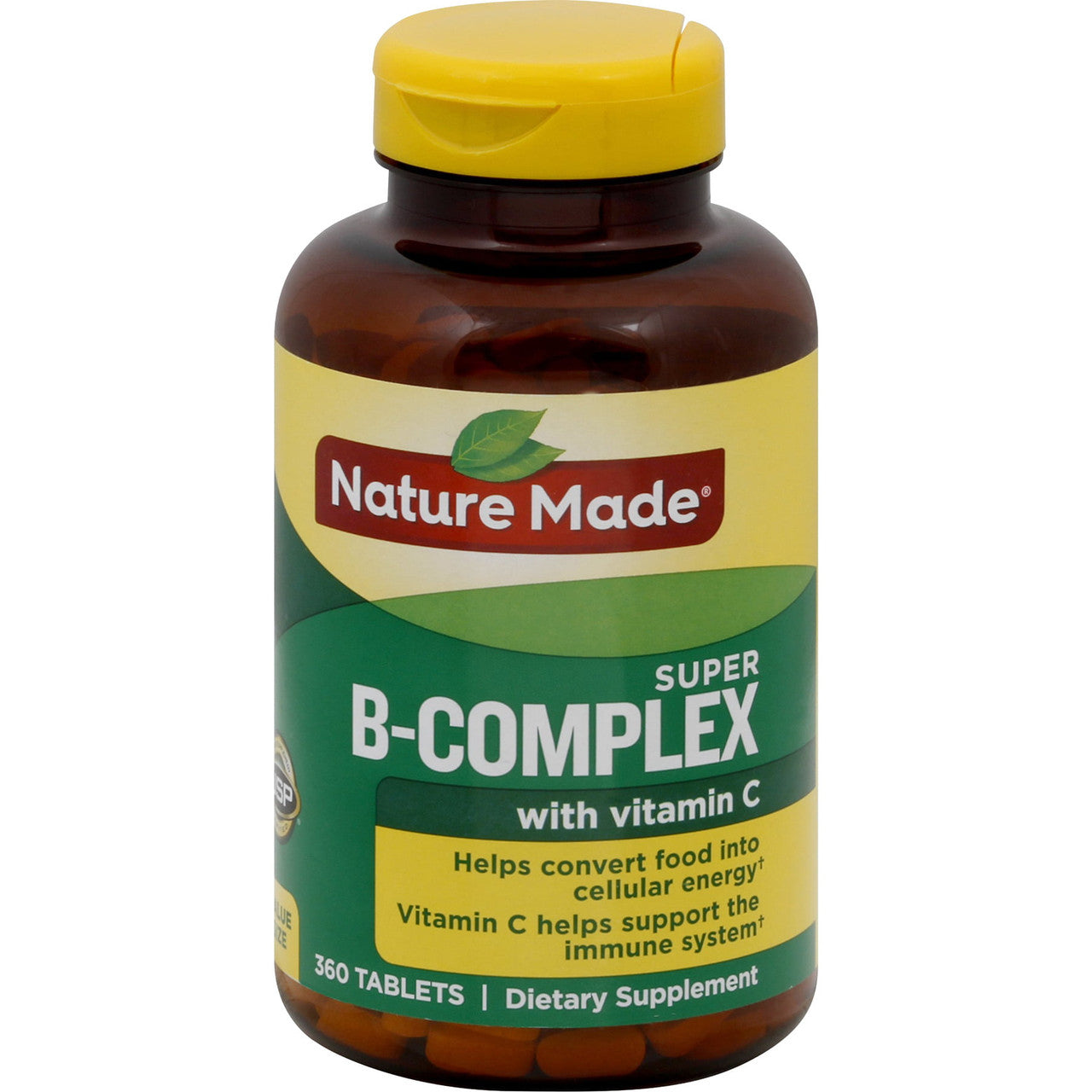 NATURE MADE B-Complex, with Vitamin C, Super, Tablets, 360.0 CT - GOODSZON Discount Store