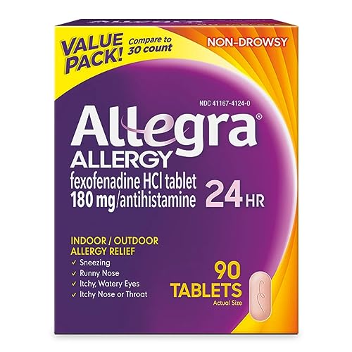 Allegra Allergy, 90 Tablets - GOODSZON Discount Store