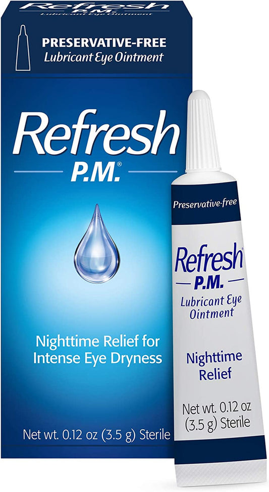 Refresh P.M. Lubricant Eye Ointment 0.12 oz. - GOODSZON Discount Store