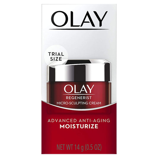 Olay Regenerist Micro-Sculpting Cream, Face Moisturizer, 0.5oz/15mL - GOODSZON Discount Store