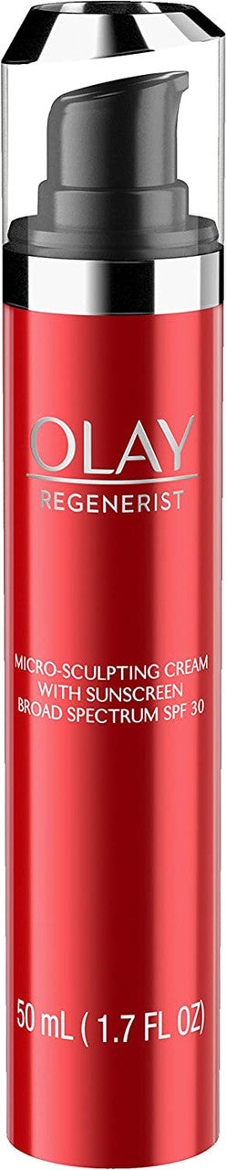 Olay Regenerist Micro-Sculpting Cream Moisturizer, SPF 30, 1.7 oz - GOODSZON Discount Store