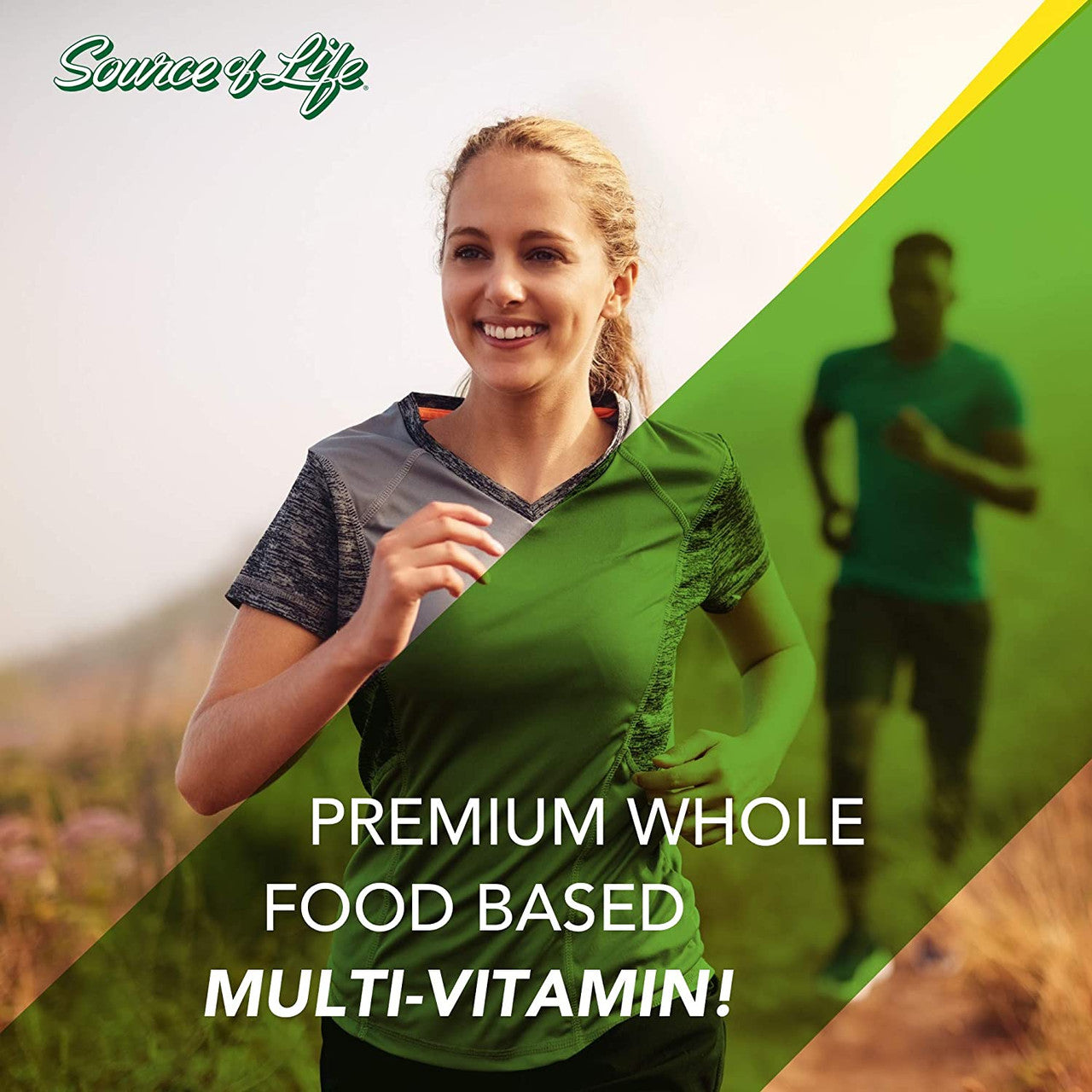 Nature's Plus - Source Of Life Multi-Vitamin & Mineral No Iron - 180 Vegetarian Tablets