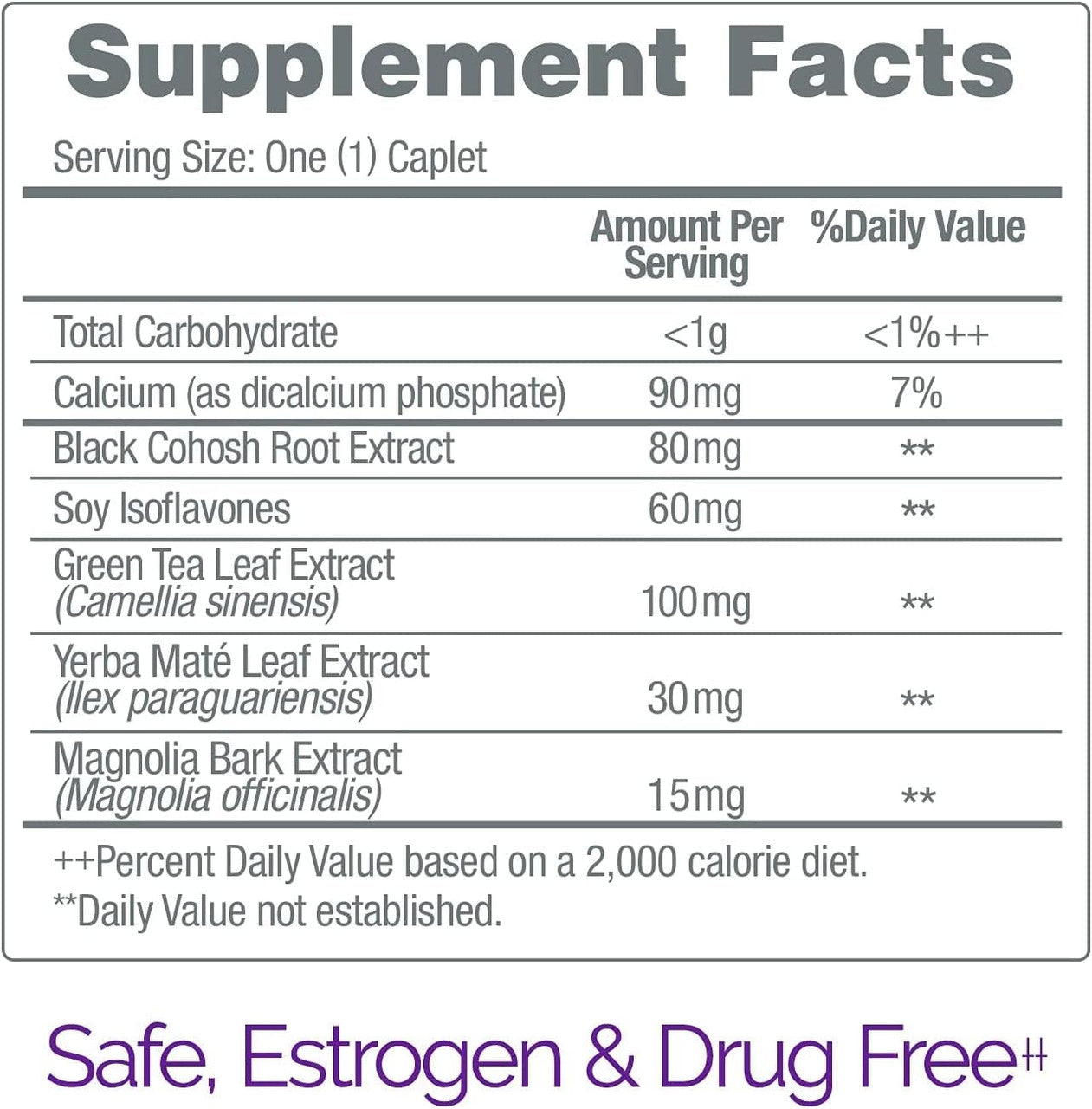 Estroven Stress Relief & Energy Boost for Menopause Relief, Clinically Proven Ingredients Provide Stress & Energy Support, 28 Count - GOODSZON Discount Store