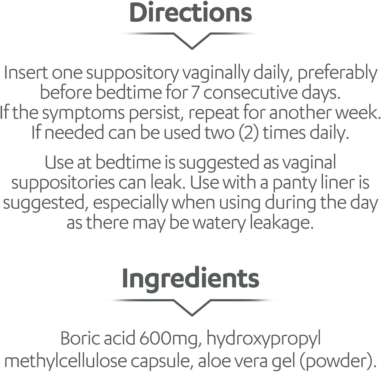 AZO Boric Acid Vaginal Suppositories, Helps Support Odor Control and Balance Vaginal PH with Clinically Studied Boric Acid, 30 Count - GOODSZON Discount Store