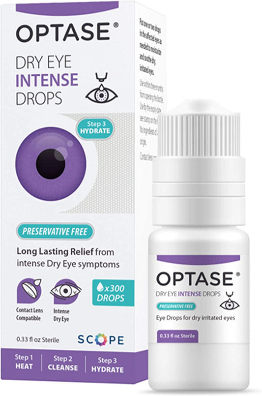 OPTASE Dry Eye Intense Drops, 0.33 fl oz - GOODSZON Discount Store