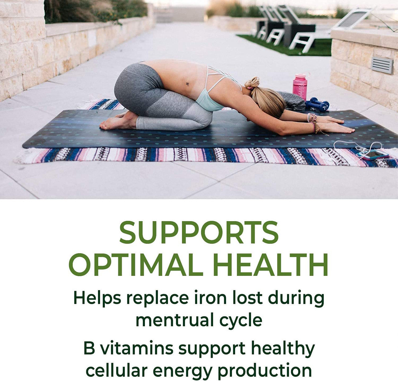 MegaFood Women's 40+ Multivitamin - Multivitamin for Women with Iron, Vitamin C, B12, B6, Choline, and more - Non-GMO, Gluten-Free, Vegetarian & Made without Dairy and Soy - 120 Tabs (60 servings) - GOODSZON Discount Store