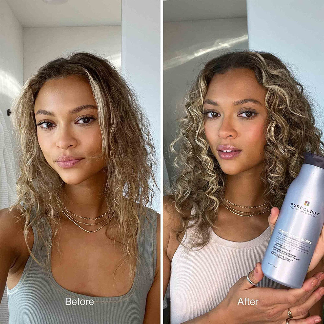 Pureology Strength Cure Best Blonde Shampoo 9 oz - GOODSZON Discount Store