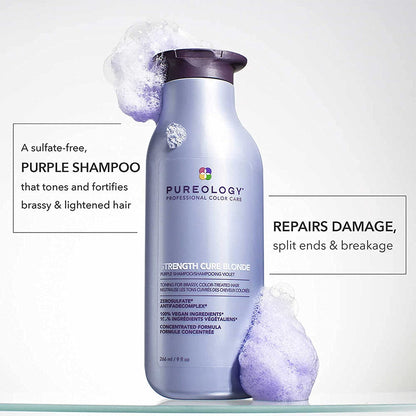 Pureology Strength Cure Best Blonde Shampoo 9 oz - GOODSZON Discount Store