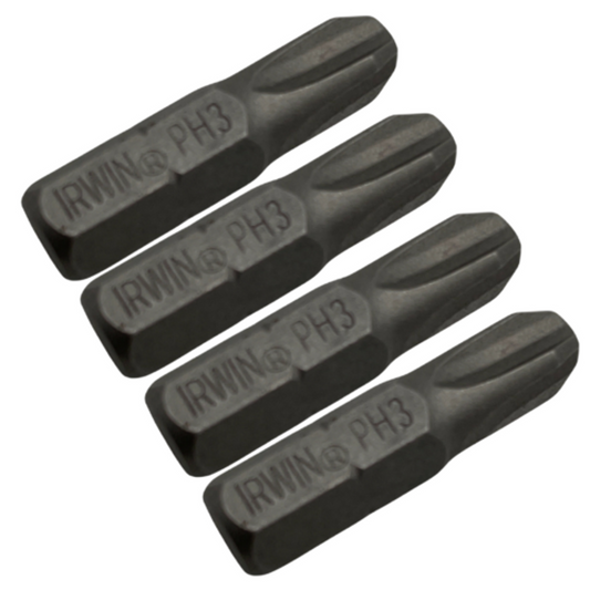 Irwin 92019 1" Insert Bit, #3 Phillips, 1/4" Hex Shank - GOODSZON Discount Store