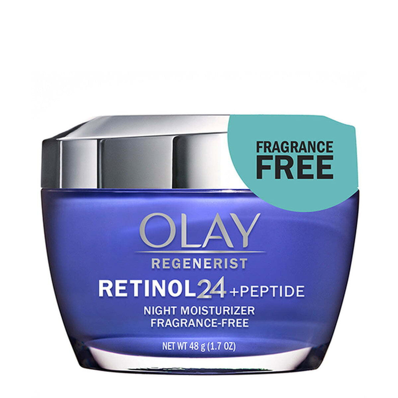 Olay Regenerist Retinol 24 + Peptide Night Face Moisturizer, Smoothing Night Cream for Combination Skin, 1.7 fl oz - GOODSZON Discount Store
